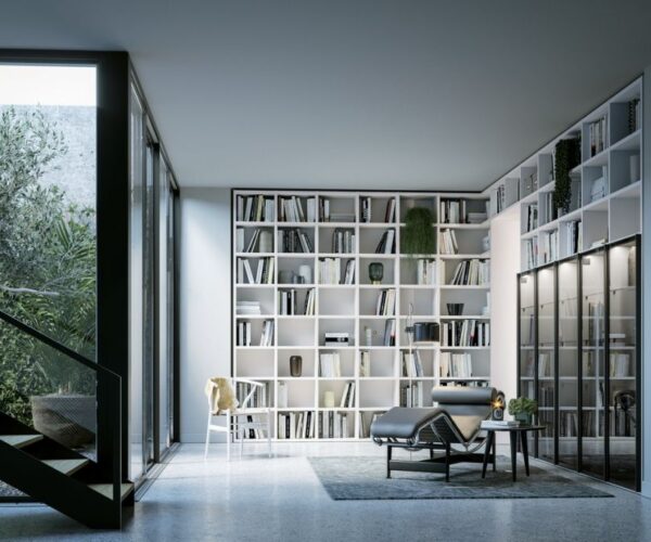 Componibile Moderno Libreria MLC07