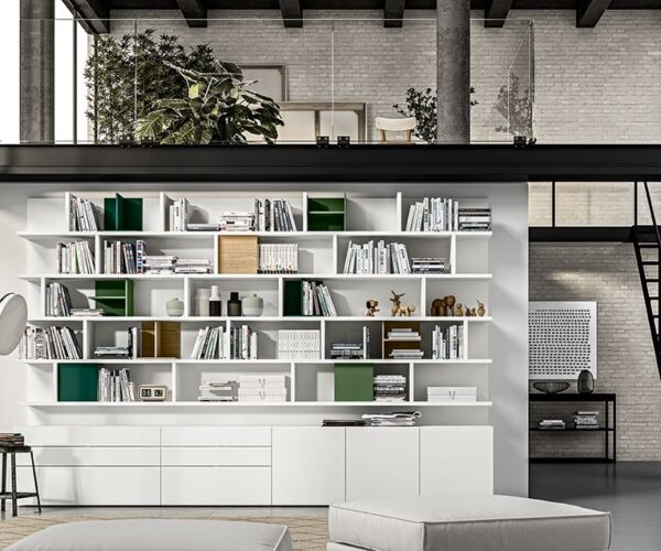 Componibile Moderno Libreria MLV14