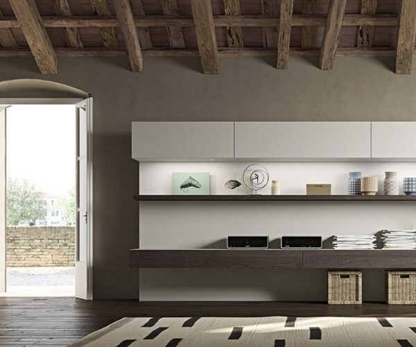 Componibile Moderno Libreria MLV26