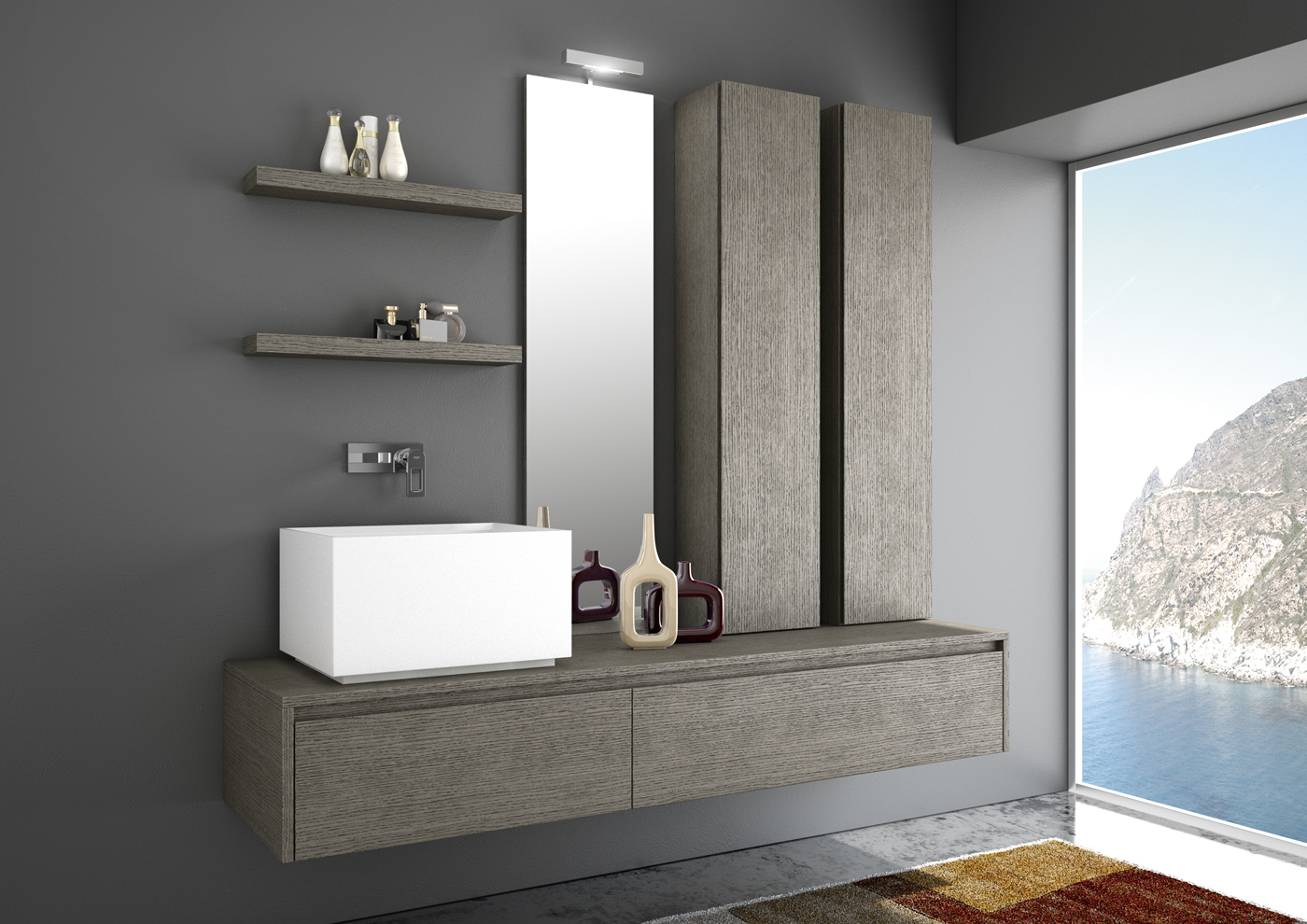cadoro-bagno-moderno-design-bathroom cabinet-osk03b