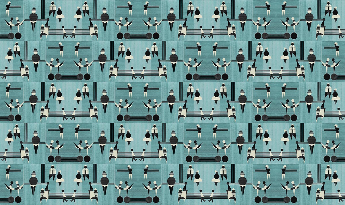 cadoro-carte da parati-wallpaper-wallpepper-SM-09-C-Das-ballet
