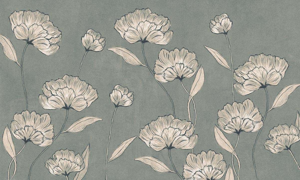 cadoro-carte da parati-wallpaper-wallpepper-WP-49-A-Pop-corn Carta parati Wallpepper fiori