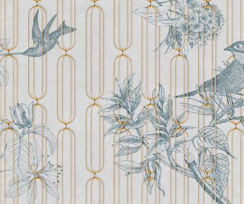 Carta Parati Wallpepper Voliere