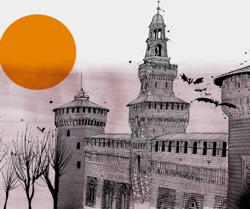Tappezzeria Wallpepper Castello Sforzesco