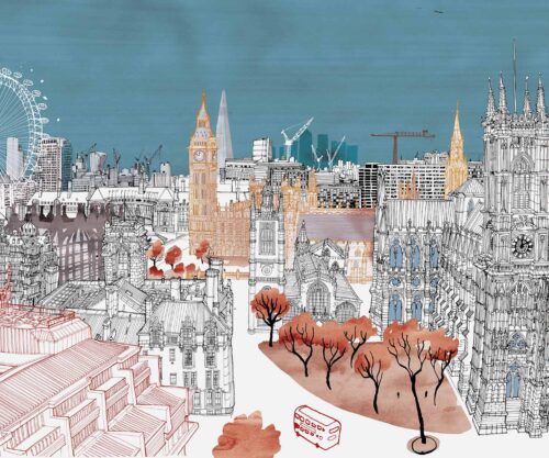 Carta Parati Wallpepper Westminster