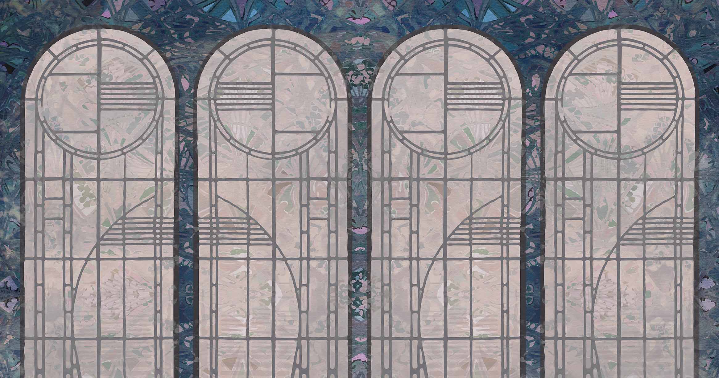 cadoro-carte da parati-2022-wallpaper-wallpepper-NV-01-A Arcus Carta parati Wallpepper archi