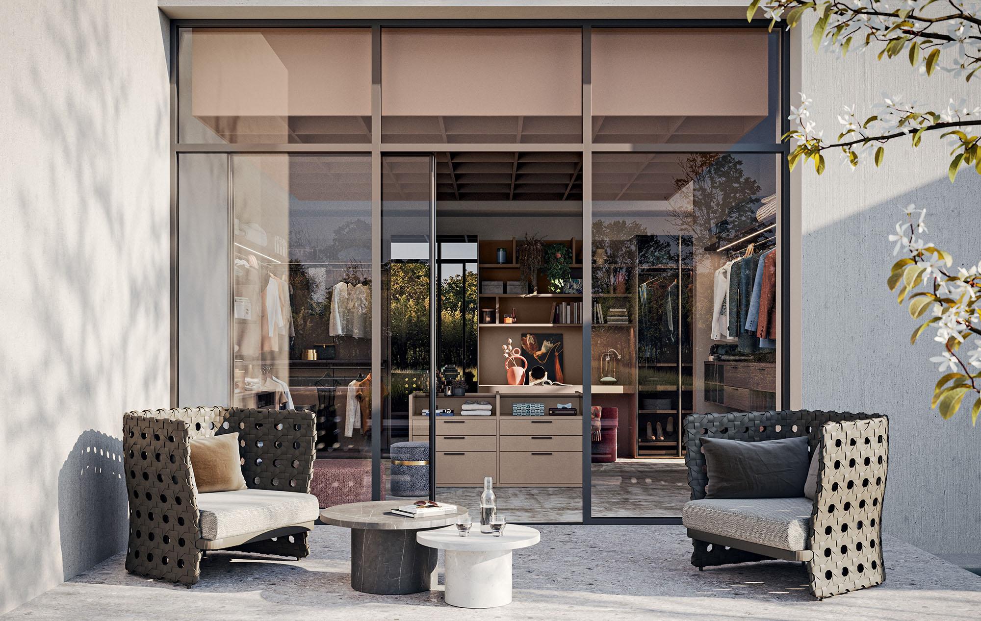 Cadoro-Cabina-Armadio-Design-Moderno-Walk-in-Wardrobes-SCK03 (1) Cabina Armadio Moderna Milano