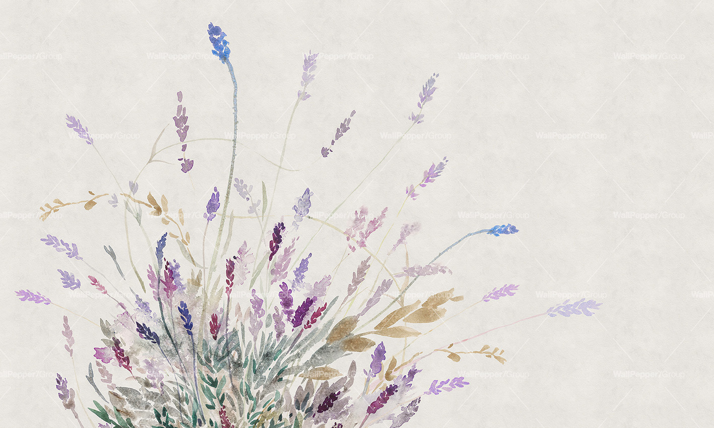 Cadoro-Carte-da-parati-2024-Wallpaper-Wallpepper-Fiori-di-lavanda-MD-13-A