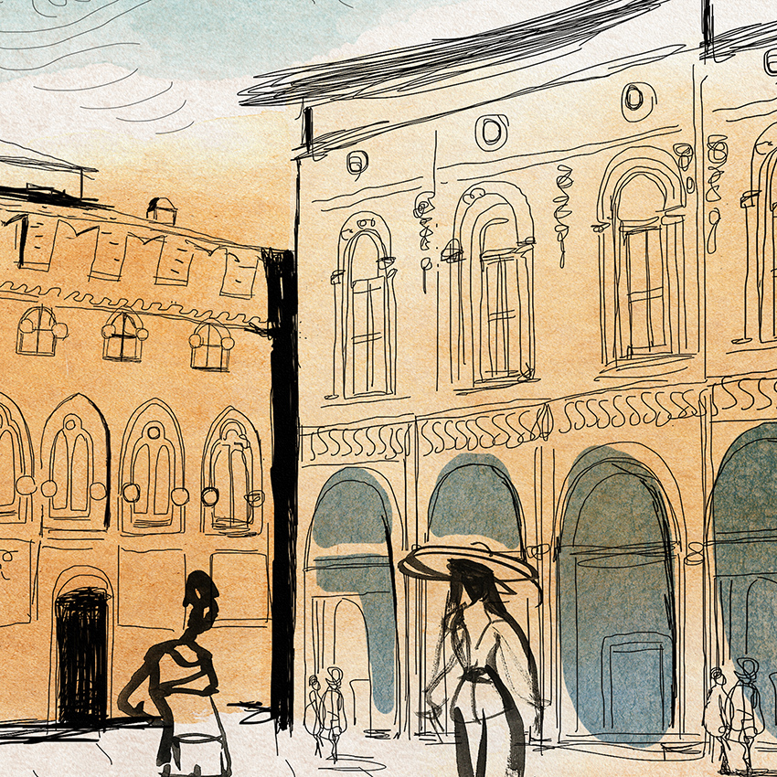 Cadoro-Carte-da-parati-2025-Wallpaper-Wallpepper-Camminando-per-Bologna-AS-20-ZOOM